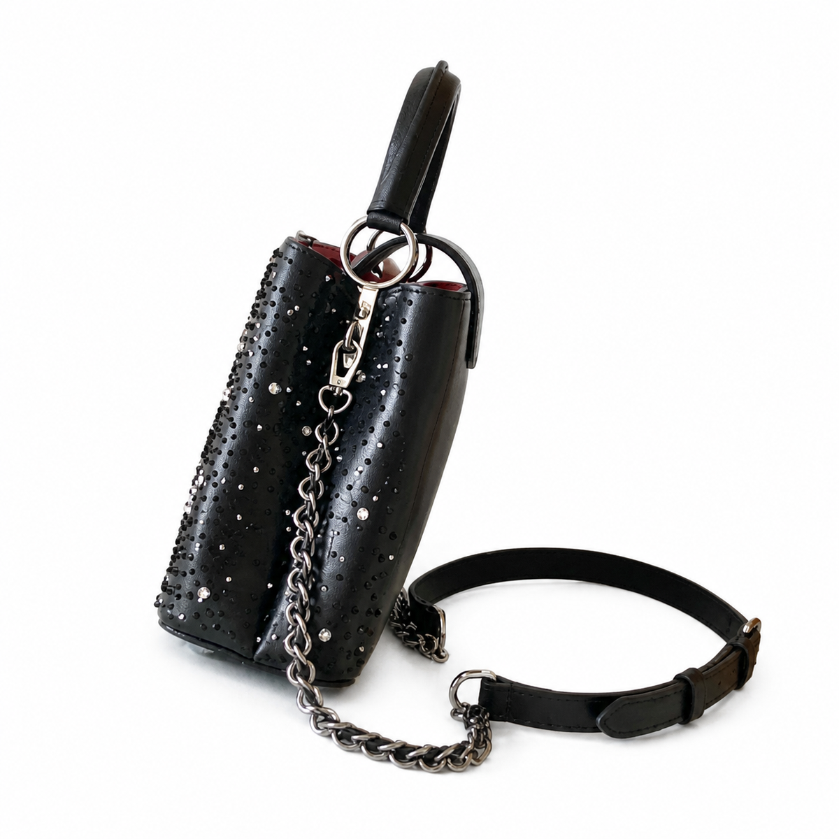 Louis Vuitton Monogram Heritage Crossbody Satchel Bag
