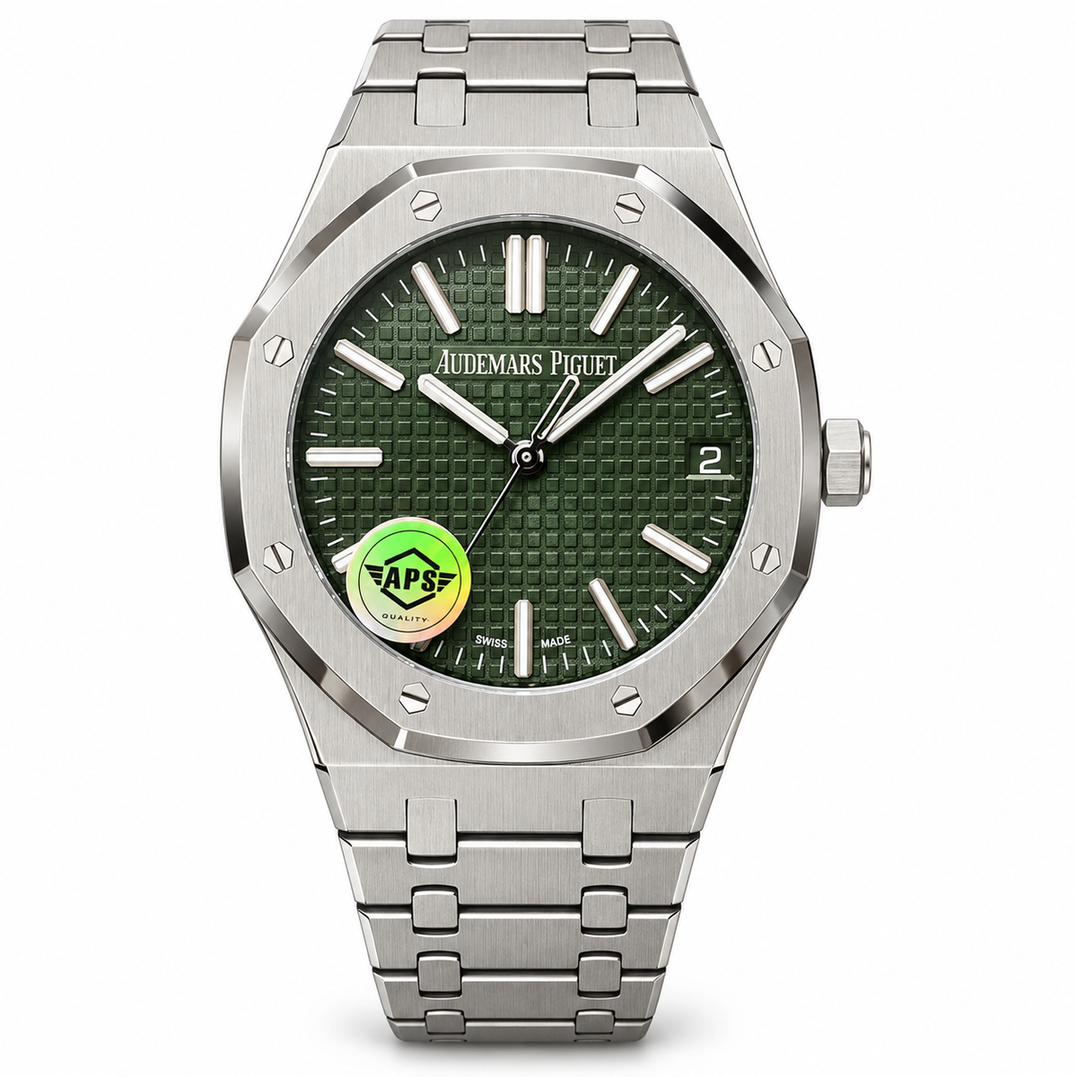 Audemars Piguet Royal Oak Automatic Green Tapisserie Steel