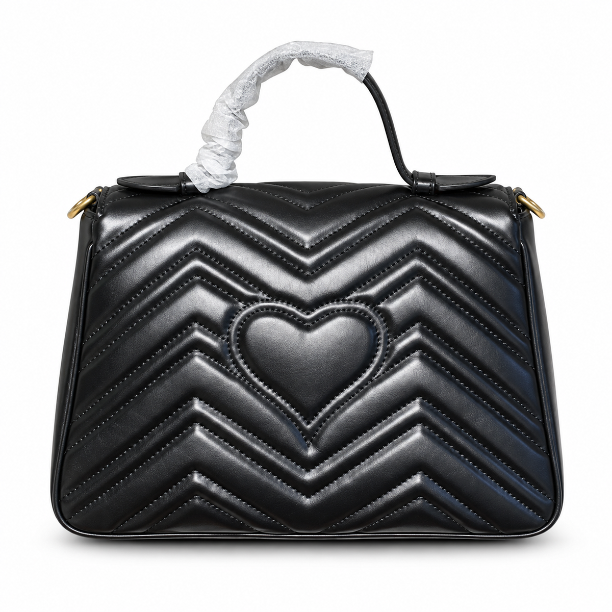 Gucci GG Marmont Small Top Handle Bag Black
