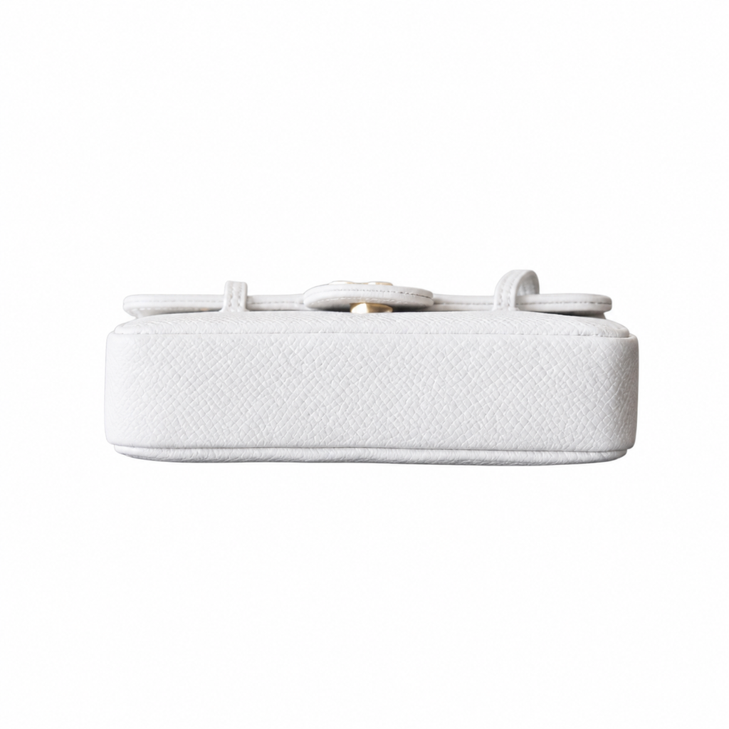 Chanel Classic Quilted Mini Flap Bag | CC Turn-Lock Chain Strap — 17cm