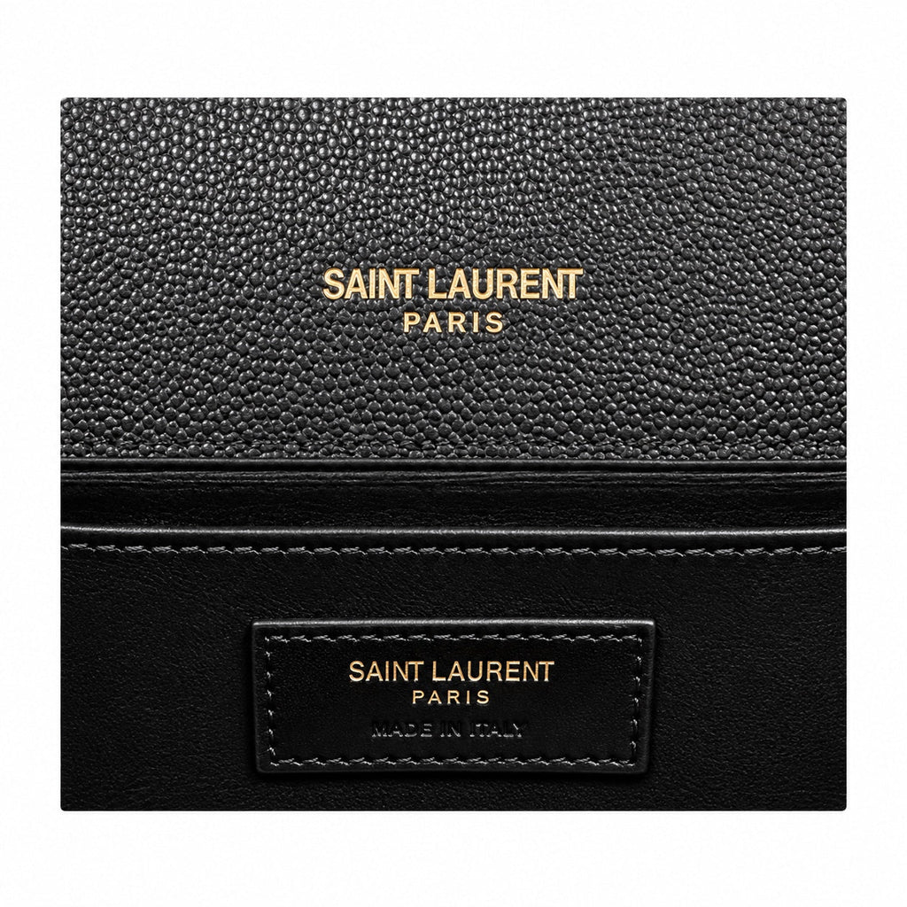 Saint Laurent YSL Kate Chain Bag – Black Gold